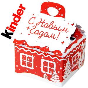 Детский новогодний подарок в картонной упаковке весом 230 грамм по цене 586 руб с символом 2022 года в Муроме