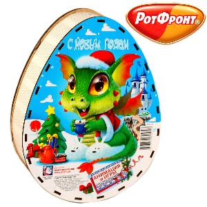 Детский новогодний подарок в премиальной упаковке весом 850 грамм по цене 1169 руб в Муроме