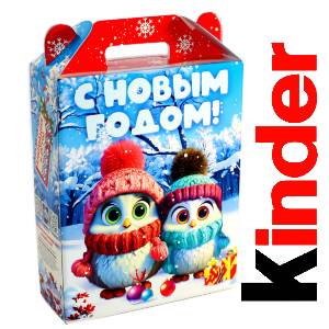 Детский подарок на Новый Год в жестяной упаковке весом 830 грамм по цене 3297 руб в Муроме