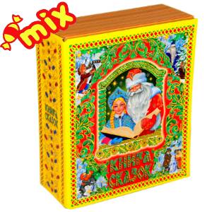 Сладкий подарок на Новый Год в картонной упаковке весом 950 грамм по цене 753 руб в Муроме